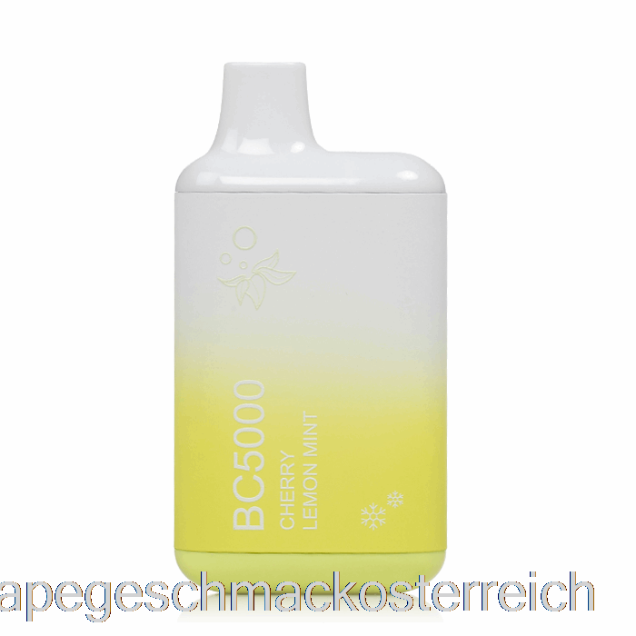 Bc5000 Einweg-Vape-Geschmack Mit Kirsch-Zitronen-Minze-Geschmack